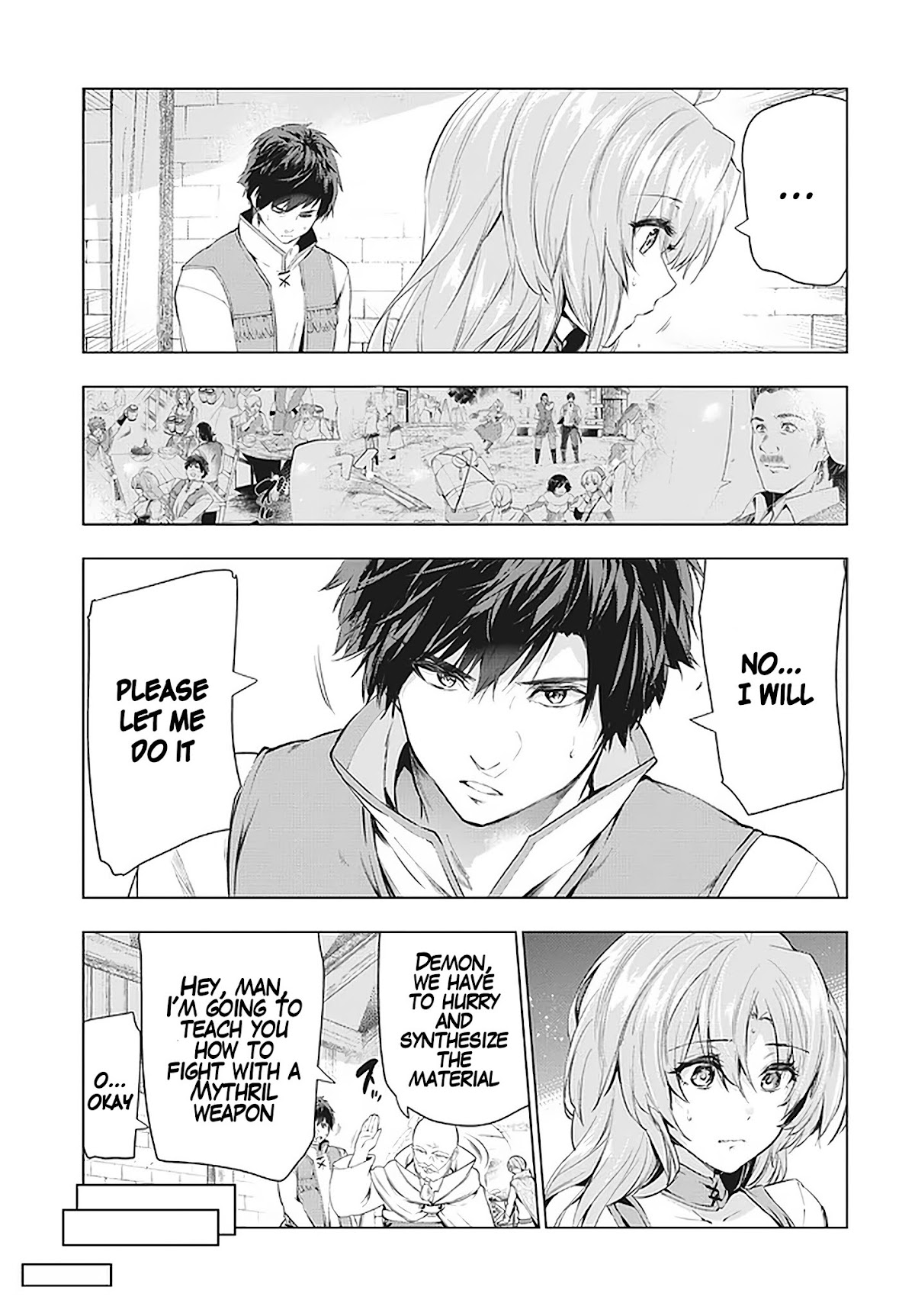 Kaiko sareta Ankoku Heishi (30-dai) no Slow na Second Life Chapter 11.1 page 12 - Chapter 11.1: A duel with the strongest weapons
