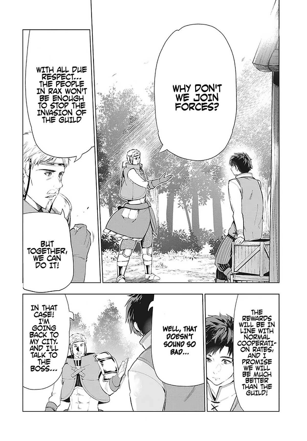 Kaiko sareta Ankoku Heishi (30-dai) no Slow na Second Life Chapter 11.1 page 5 - Chapter 11.1: A duel with the strongest weapons