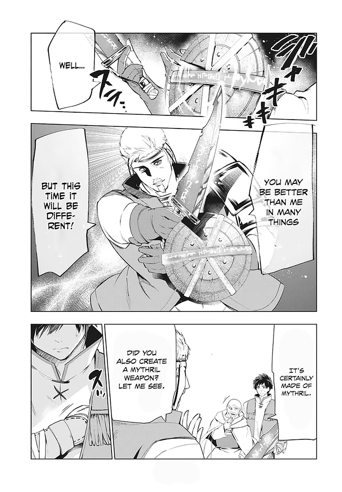 Kaiko sareta Ankoku Heishi (30-dai) no Slow na Second Life Chapter 11.2 page 3 - Chapter 11.2: A duel with the strongest weapons