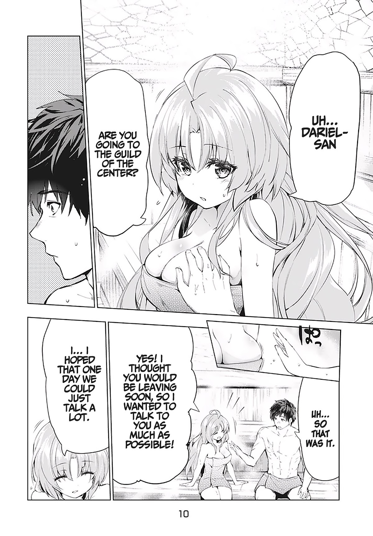 Kaiko sareta Ankoku Heishi (30-dai) no Slow na Second Life Chapter 12.1 page 7 - Chapter 12.1: Sauna Date