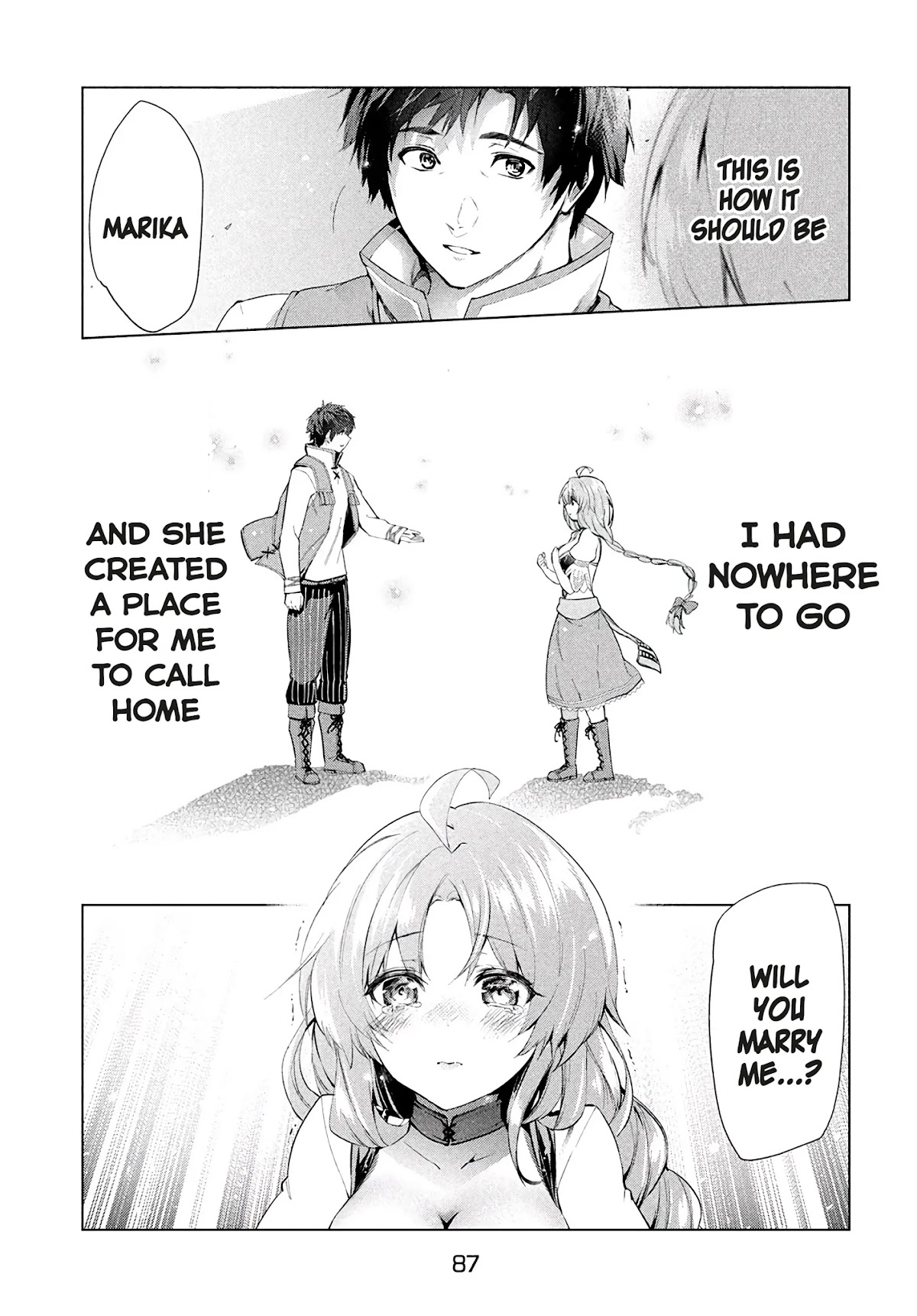 Kaiko sareta Ankoku Heishi (30-dai) no Slow na Second Life Chapter 13.1 page 14 - Chapter 13.1: The proposal