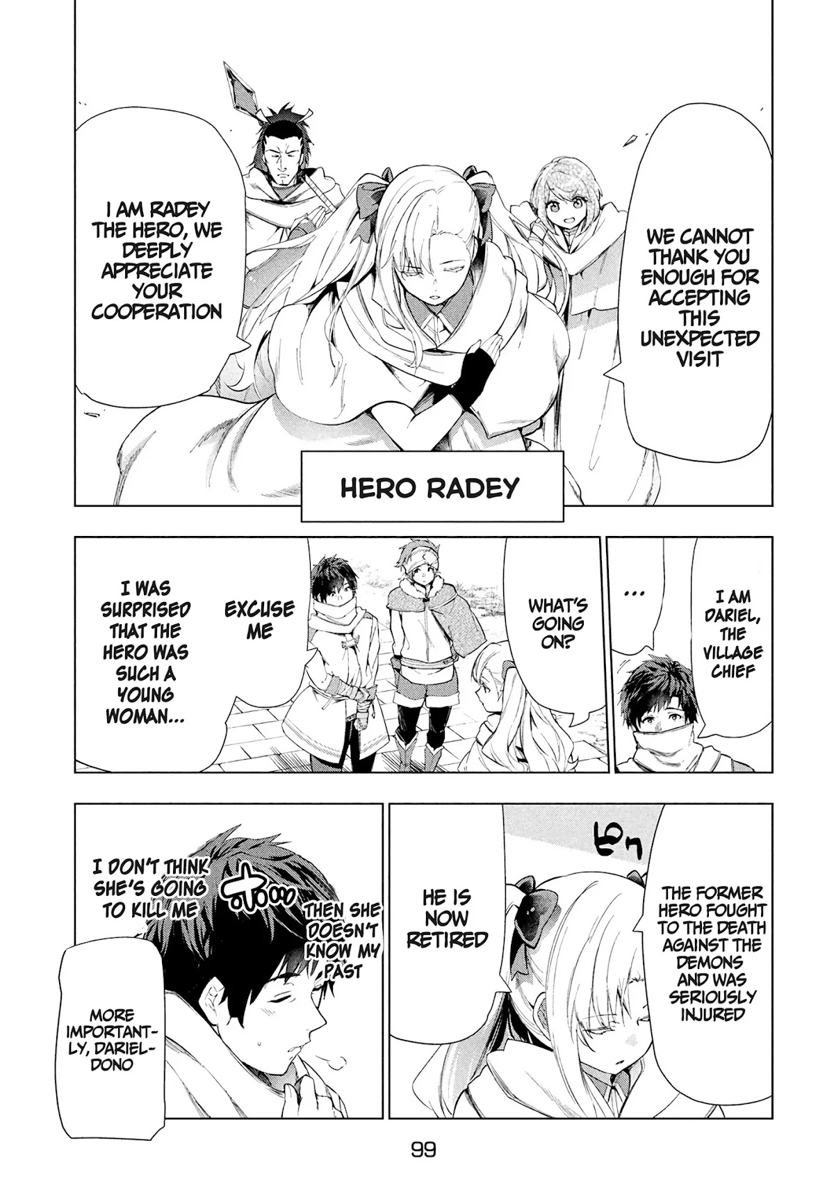 Kaiko sareta Ankoku Heishi (30-dai) no Slow na Second Life Chapter 13.2 page 9 - Chapter 13.2: The proposal