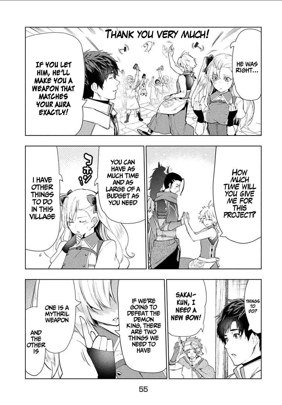 Kaiko sareta Ankoku Heishi (30-dai) no Slow na Second Life Chapter 14.1 page 10 - Chapter 14.1: The party of heroes