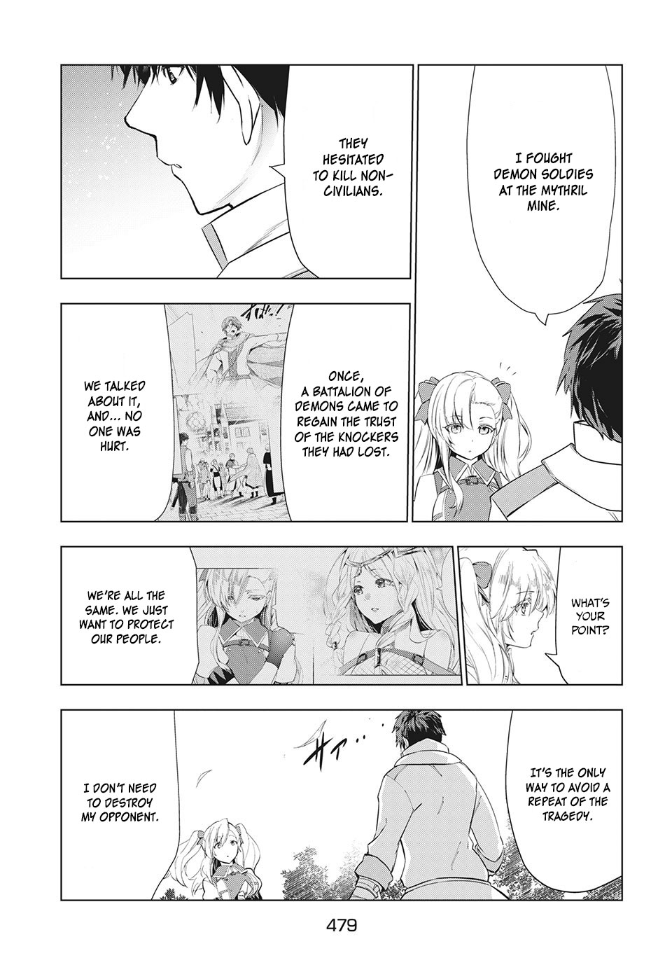 Kaiko sareta Ankoku Heishi (30-dai) no Slow na Second Life Chapter 15.2 page 10 - Chapter 15.2: The answer
