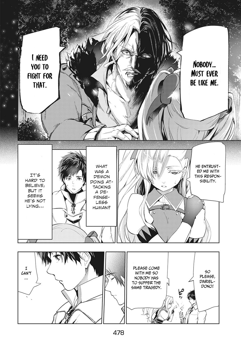 Kaiko sareta Ankoku Heishi (30-dai) no Slow na Second Life Chapter 15.2 page 9 - Chapter 15.2: The answer