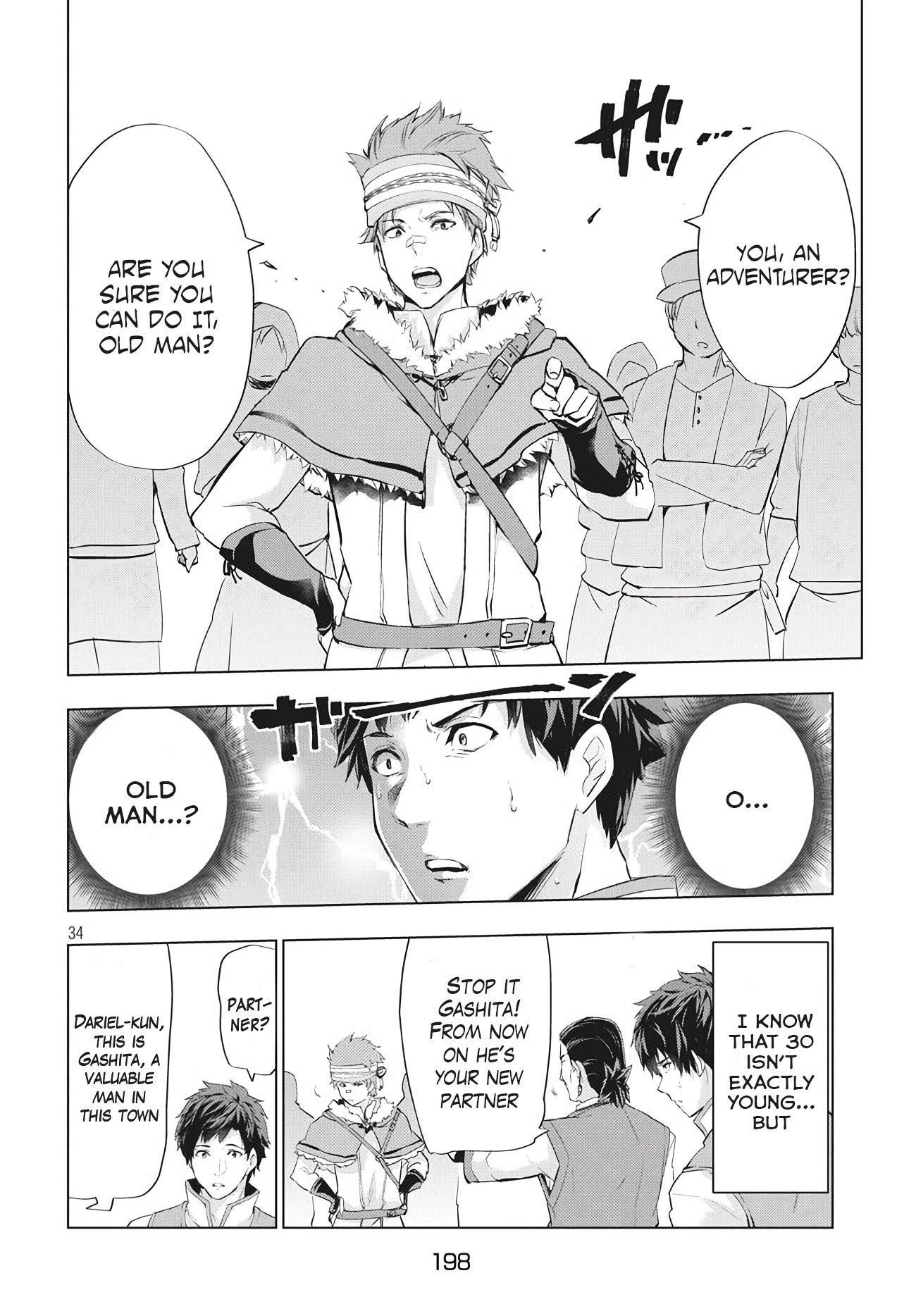 Kaiko sareta Ankoku Heishi (30-dai) no Slow na Second Life Chapter 2.2 page 12 - Chapter 2.2: A dark ex-soldier who became an adventurer