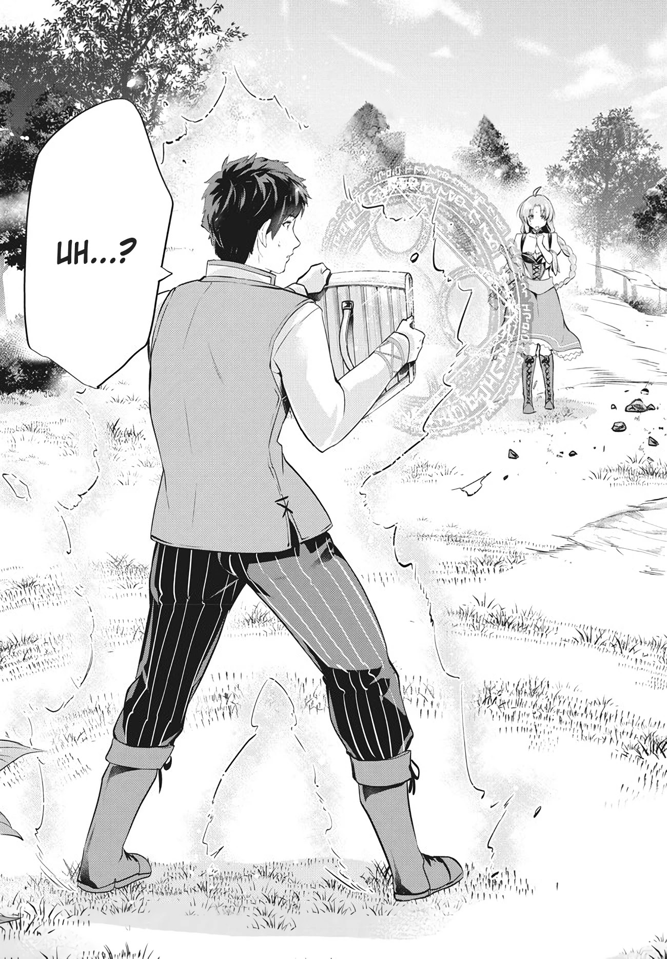 Kaiko sareta Ankoku Heishi (30-dai) no Slow na Second Life Chapter 2.2 page 3 - Chapter 2.2: A dark ex-soldier who became an adventurer