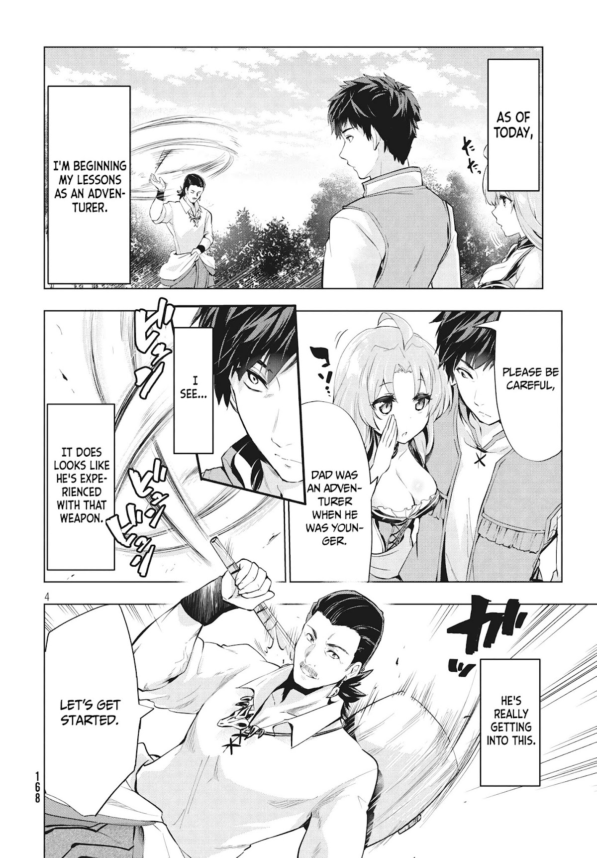 Kaiko sareta Ankoku Heishi (30-dai) no Slow na Second Life Chapter 2 page 4 - Chapter 2: A dark ex-soldier who became an adventurer