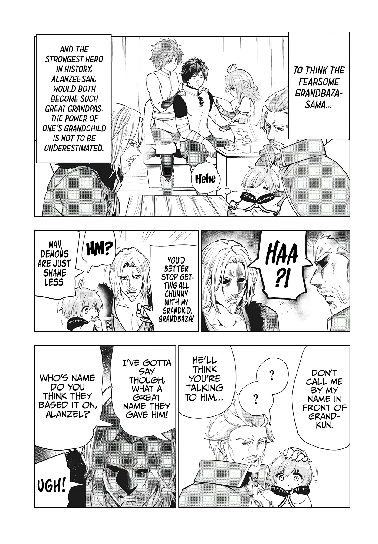 Kaiko sareta Ankoku Heishi (30-dai) no Slow na Second Life Chapter 24 page 4 - Chapter 24: The Two Doting Grandpas.