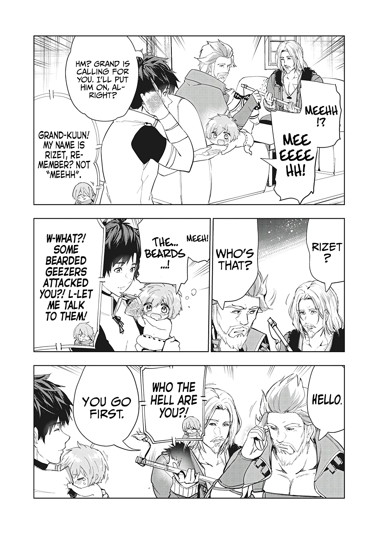 Kaiko sareta Ankoku Heishi (30-dai) no Slow na Second Life Chapter 24 page 6 - Chapter 24: The Two Doting Grandpas.