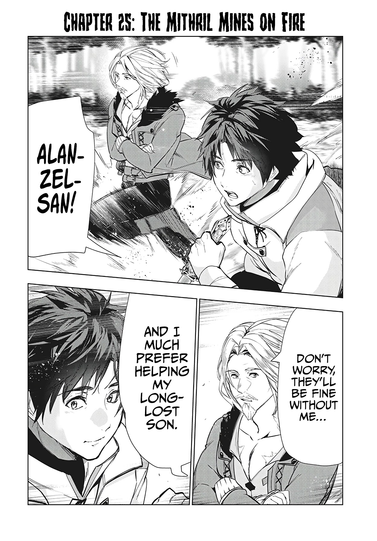 Kaiko sareta Ankoku Heishi (30-dai) no Slow na Second Life Chapter 25 page 3 - Chapter 25: The Mithril Mines on Fire