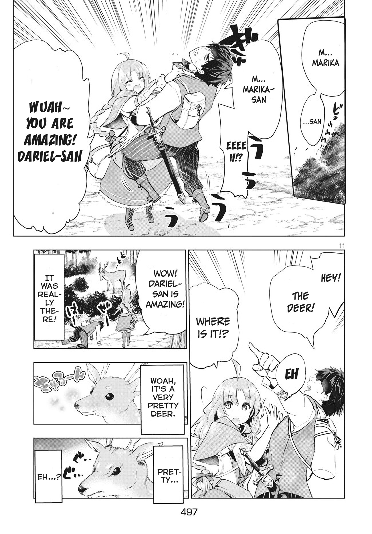 Kaiko sareta Ankoku Heishi (30-dai) no Slow na Second Life Chapter 3 page 11 - Chapter 3: First Job as an Adventurer