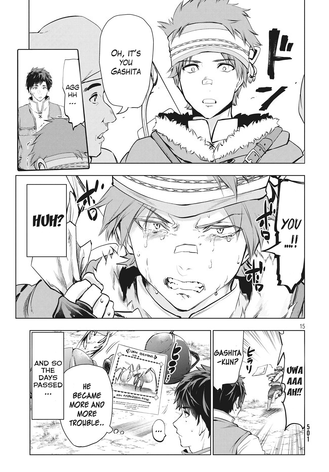 Kaiko sareta Ankoku Heishi (30-dai) no Slow na Second Life Chapter 3 page 15 - Chapter 3: First Job as an Adventurer