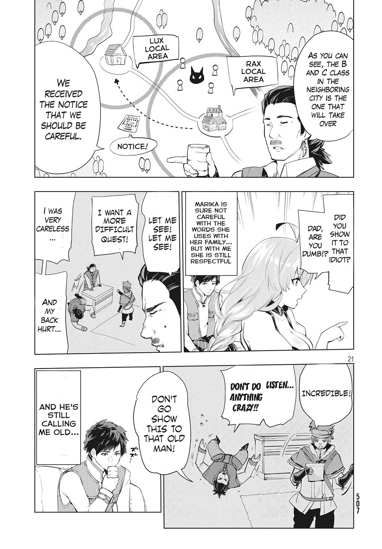 Kaiko sareta Ankoku Heishi (30-dai) no Slow na Second Life Chapter 3 page 21 - Chapter 3: First Job as an Adventurer