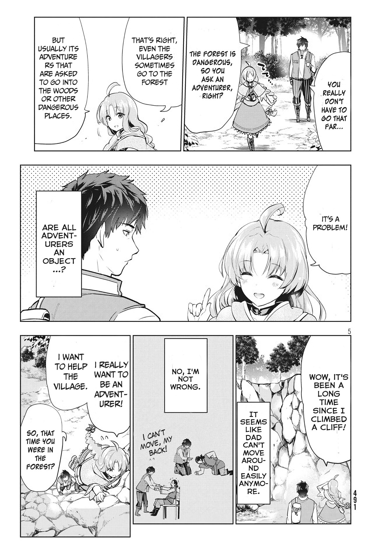 Kaiko sareta Ankoku Heishi (30-dai) no Slow na Second Life Chapter 3 page 5 - Chapter 3: First Job as an Adventurer