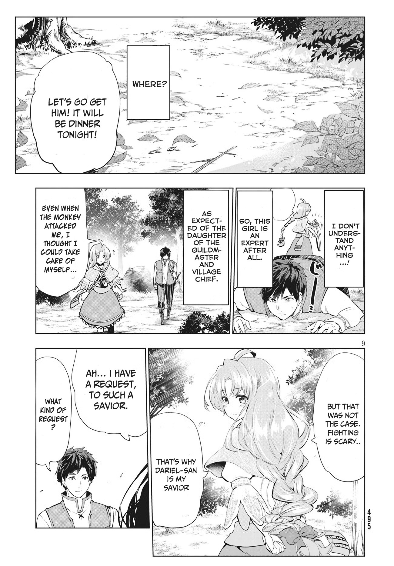 Kaiko sareta Ankoku Heishi (30-dai) no Slow na Second Life Chapter 3 page 9 - Chapter 3: First Job as an Adventurer