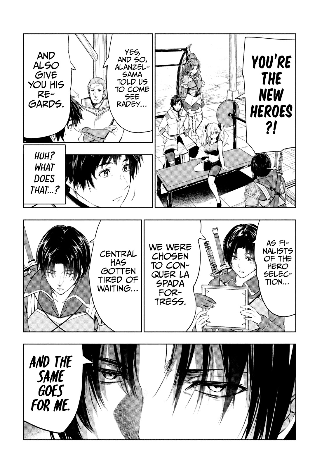 Kaiko sareta Ankoku Heishi (30-dai) no Slow na Second Life Chapter 33 page 13 - Chapter 33: The New Heroes