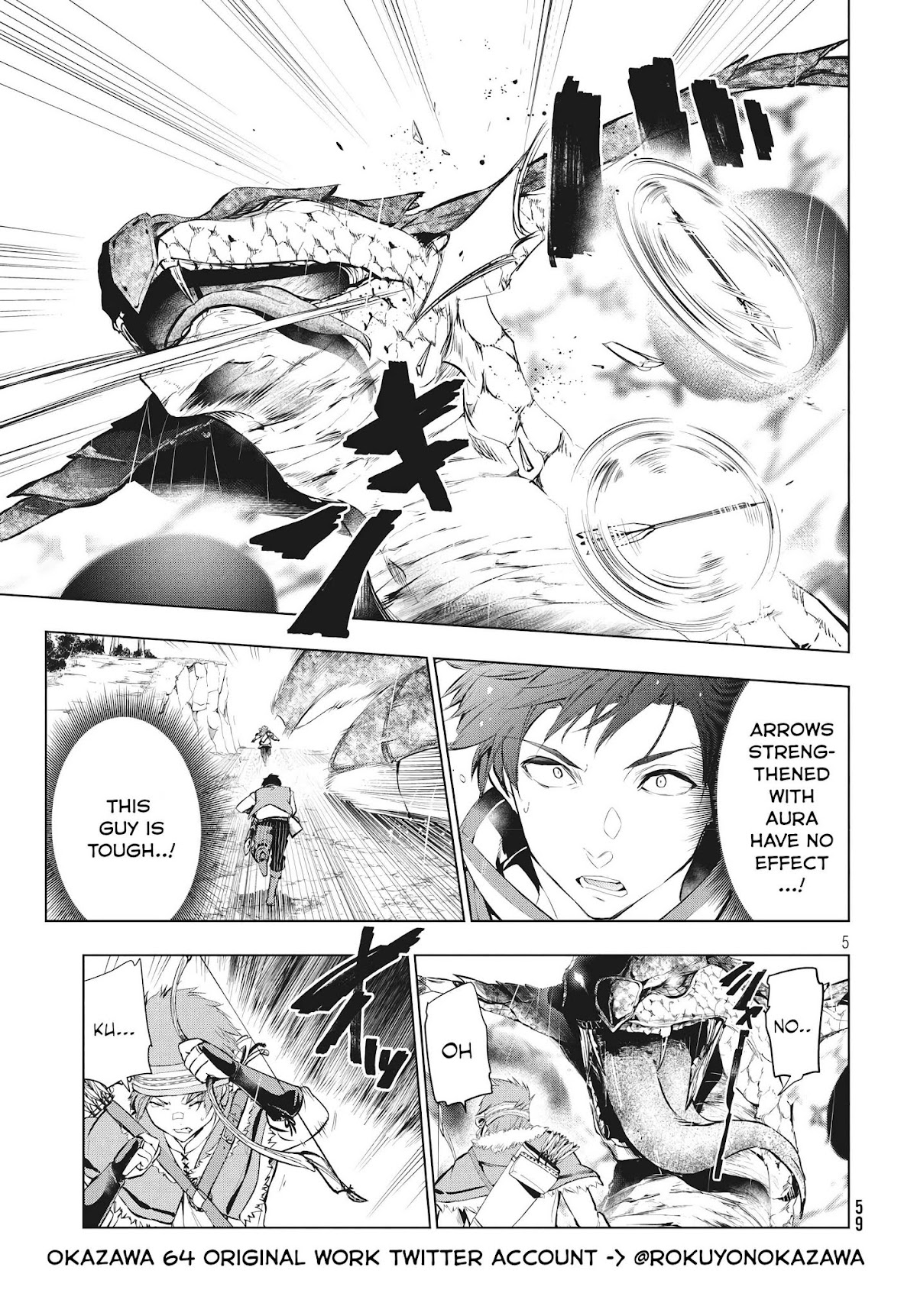 Kaiko sareta Ankoku Heishi (30-dai) no Slow na Second Life Chapter 4.1 page 5 - Chapter 4.1: Blaze cobra