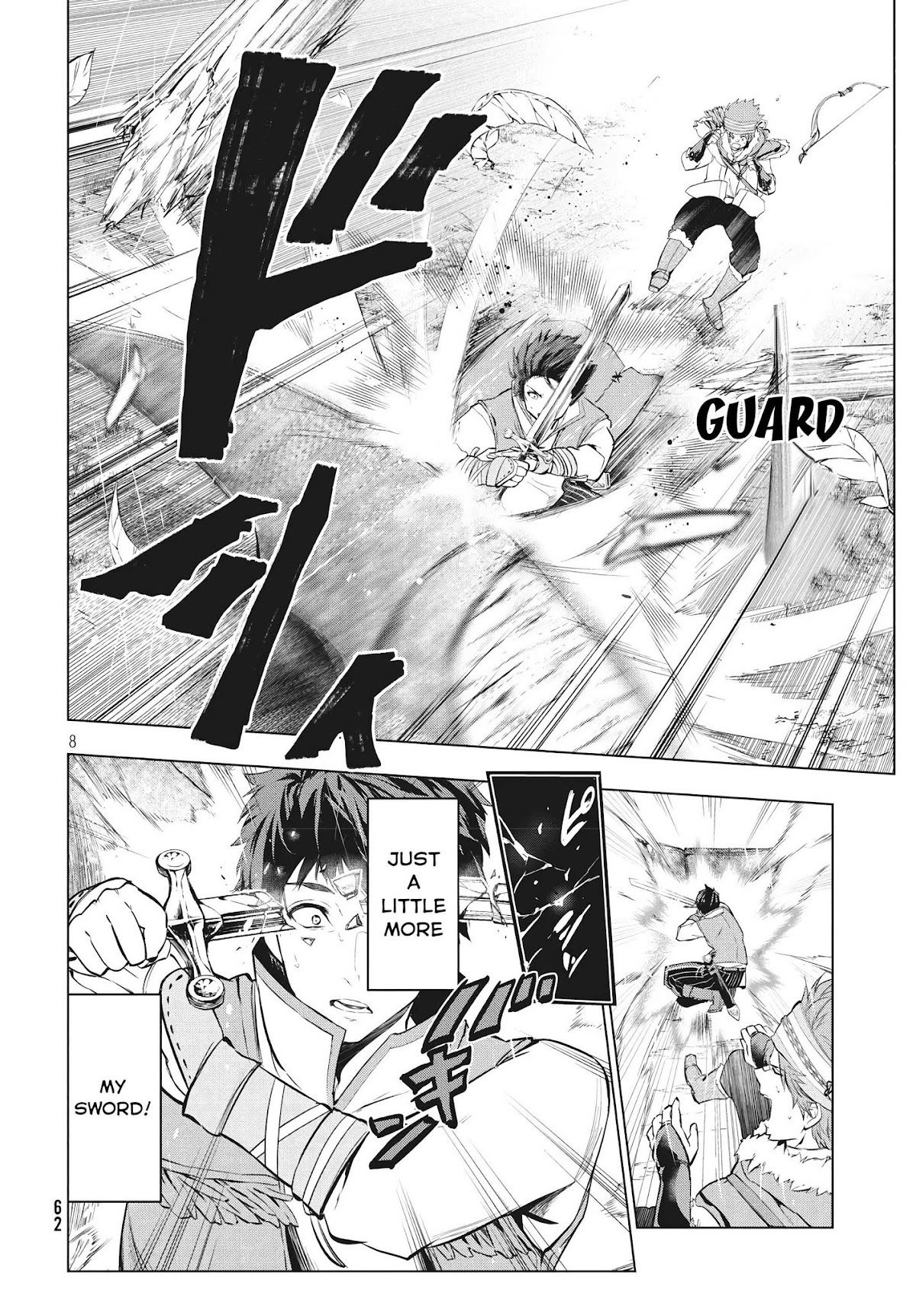 Kaiko sareta Ankoku Heishi (30-dai) no Slow na Second Life Chapter 4.1 page 8 - Chapter 4.1: Blaze cobra