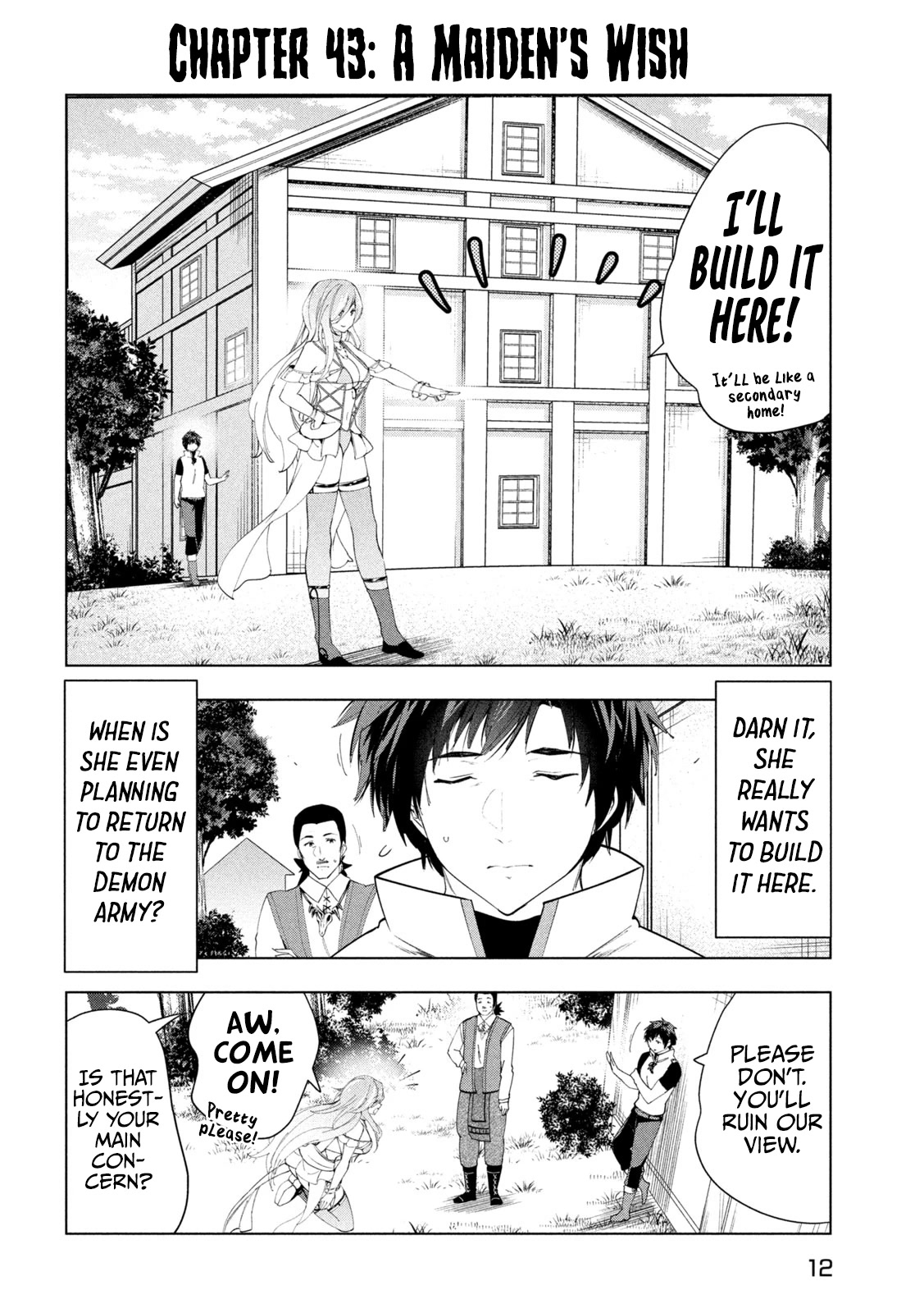 Kaiko sareta Ankoku Heishi (30-dai) no Slow na Second Life Chapter 43 page 3 - Chapter 43: A Maiden’s Wish
