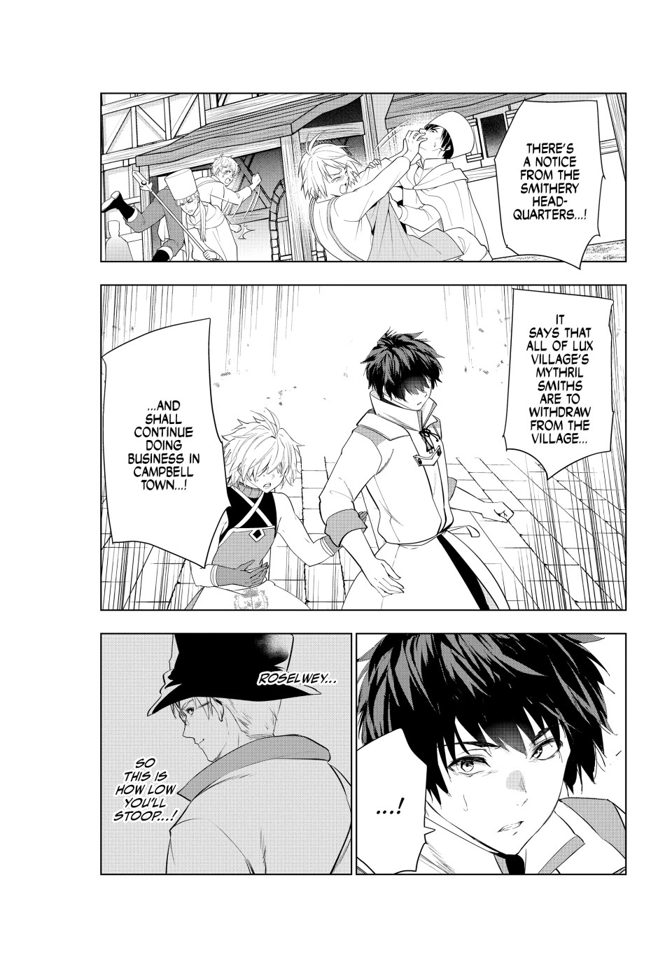 Kaiko sareta Ankoku Heishi (30-dai) no Slow na Second Life Chapter 46 page 1 - Chapter 46: Ingenious General Roselwey's Plot