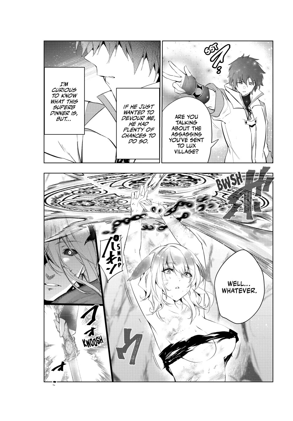 Kaiko sareta Ankoku Heishi (30-dai) no Slow na Second Life Chapter 49 page 7 - Chapter 49: Defending Lux Village