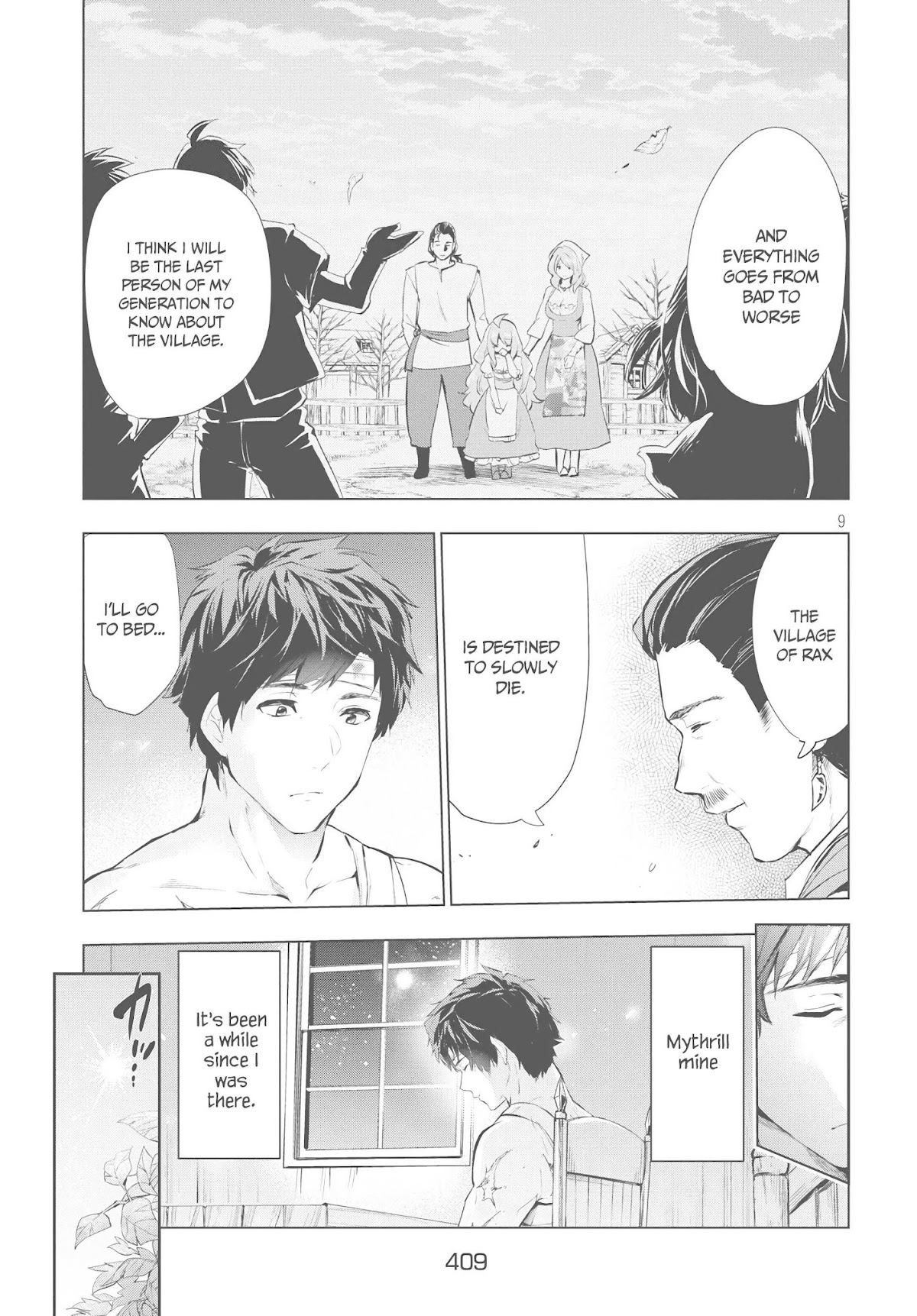 Kaiko sareta Ankoku Heishi (30-dai) no Slow na Second Life Chapter 5.1 page 10 - Chapter 5.1: Mythrill mine