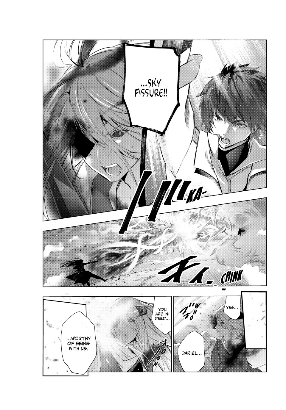 Kaiko sareta Ankoku Heishi (30-dai) no Slow na Second Life Chapter 51 page 27 - Chapter 51: Dariel vs. Inferno