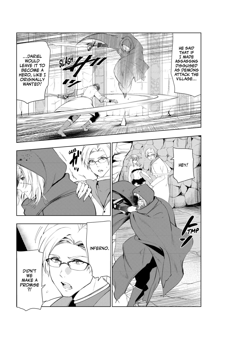 Kaiko sareta Ankoku Heishi (30-dai) no Slow na Second Life Chapter 51 page 6 - Chapter 51: Dariel vs. Inferno