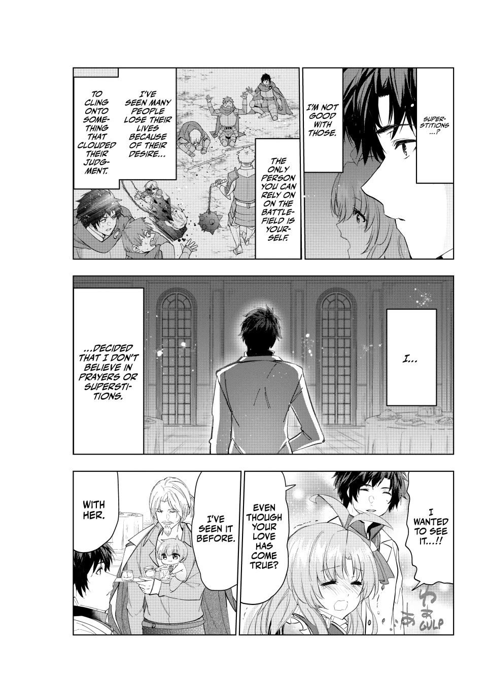 Kaiko sareta Ankoku Heishi (30-dai) no Slow na Second Life Chapter 58 page 21 - Chapter 58: Beards, Parties and, Memories of Snow