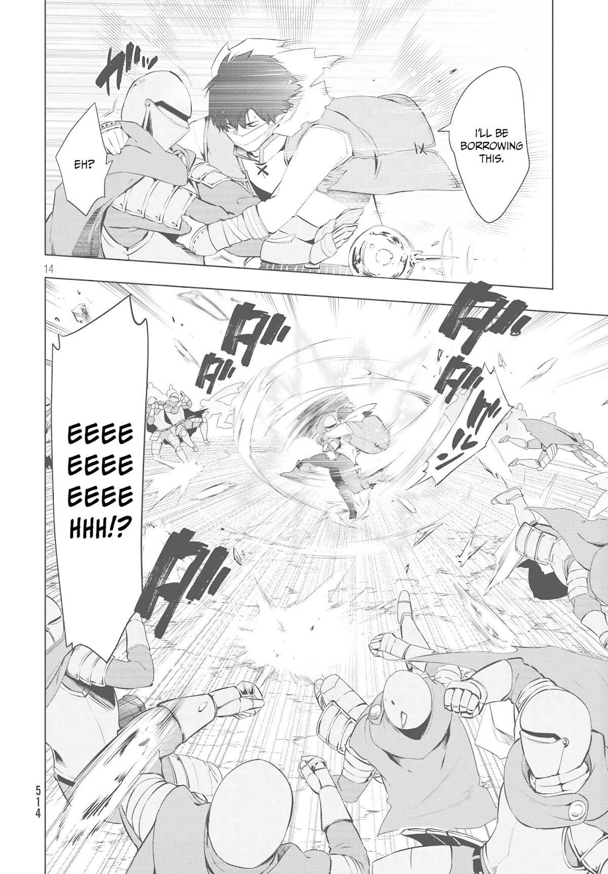 Kaiko sareta Ankoku Heishi (30-dai) no Slow na Second Life Chapter 6.1 page 14 - Chapter 6.1: Battle of Mines