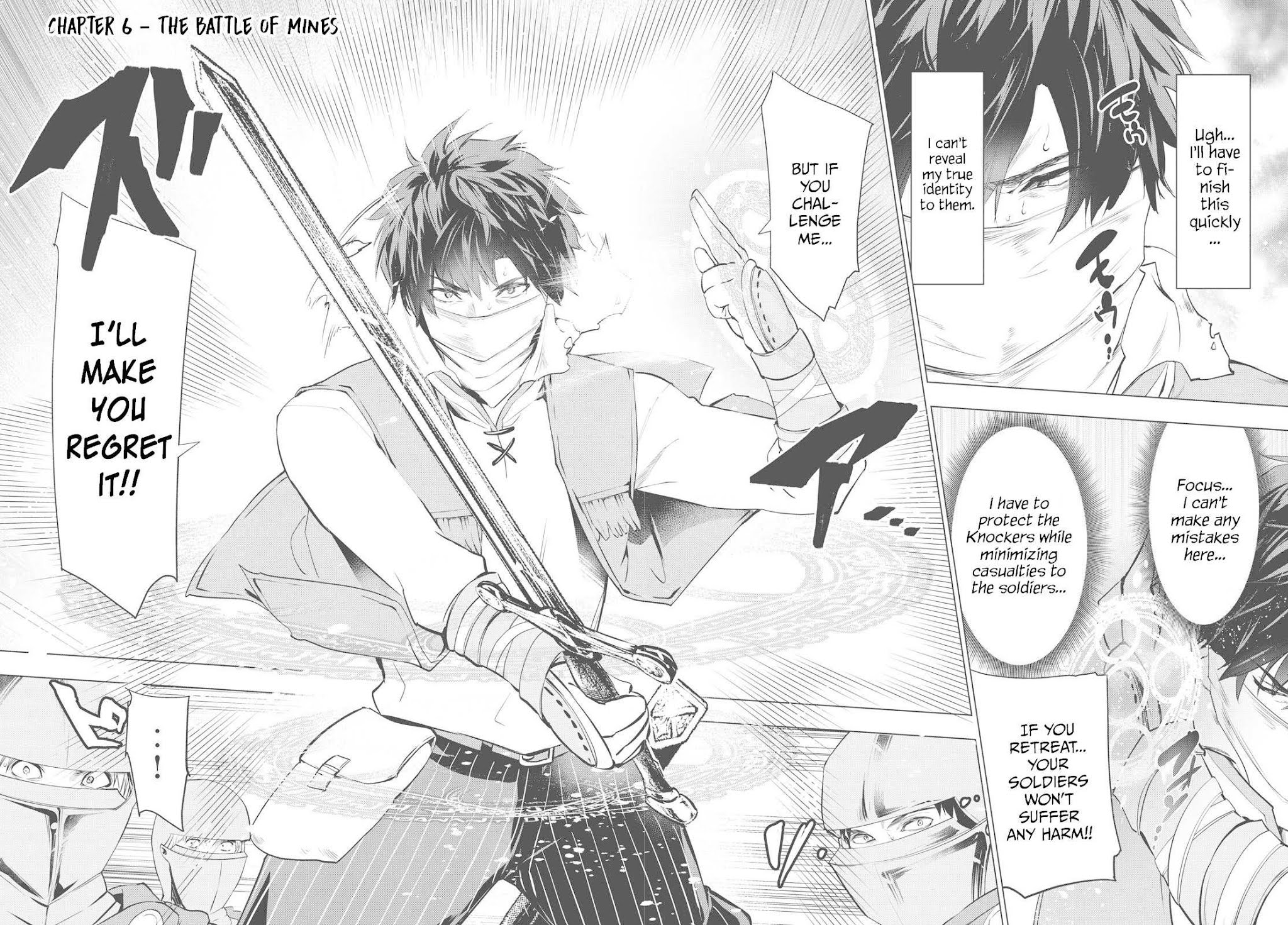 Kaiko sareta Ankoku Heishi (30-dai) no Slow na Second Life Chapter 6.1 page 3 - Chapter 6.1: Battle of Mines