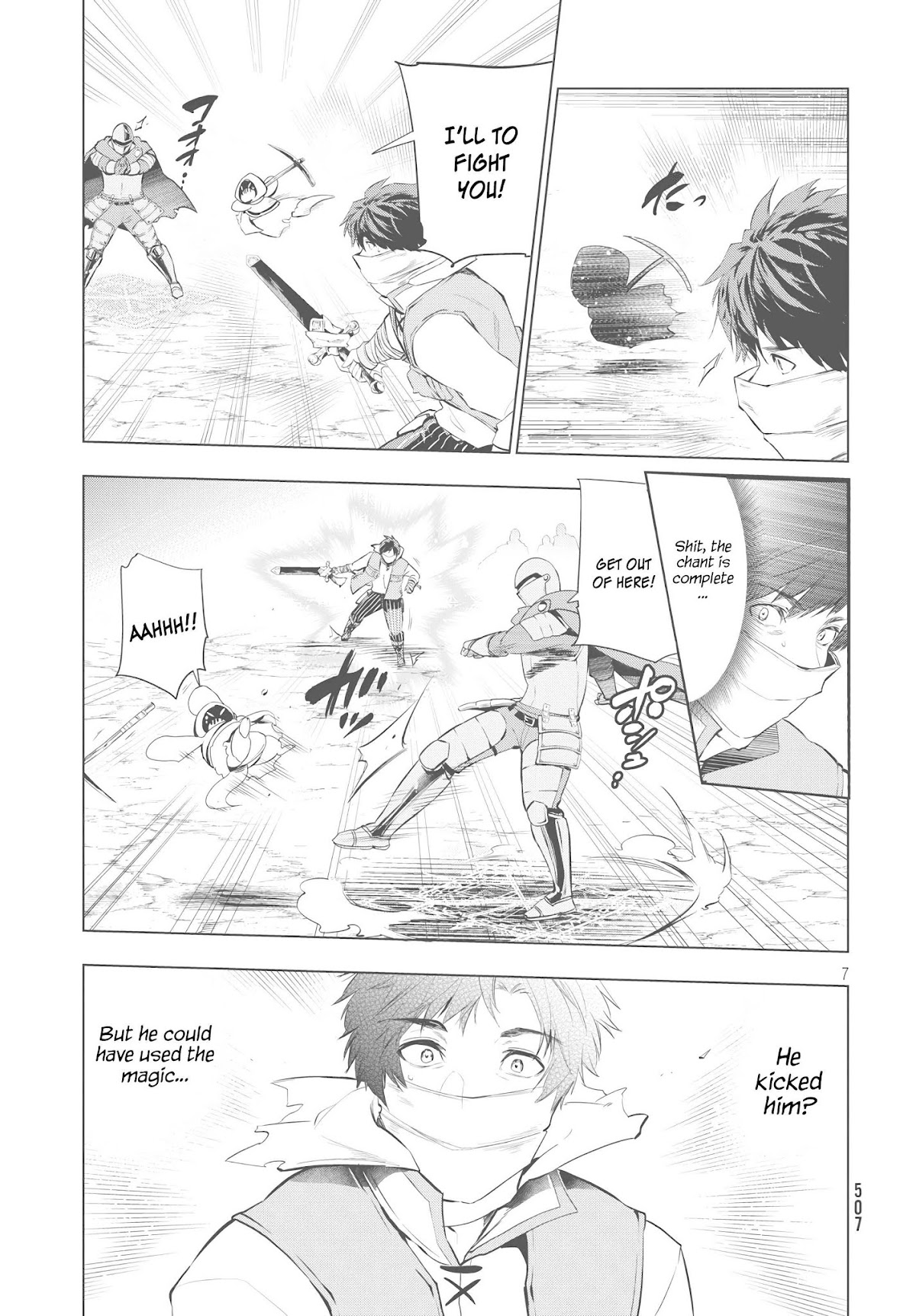 Kaiko sareta Ankoku Heishi (30-dai) no Slow na Second Life Chapter 6.1 page 7 - Chapter 6.1: Battle of Mines