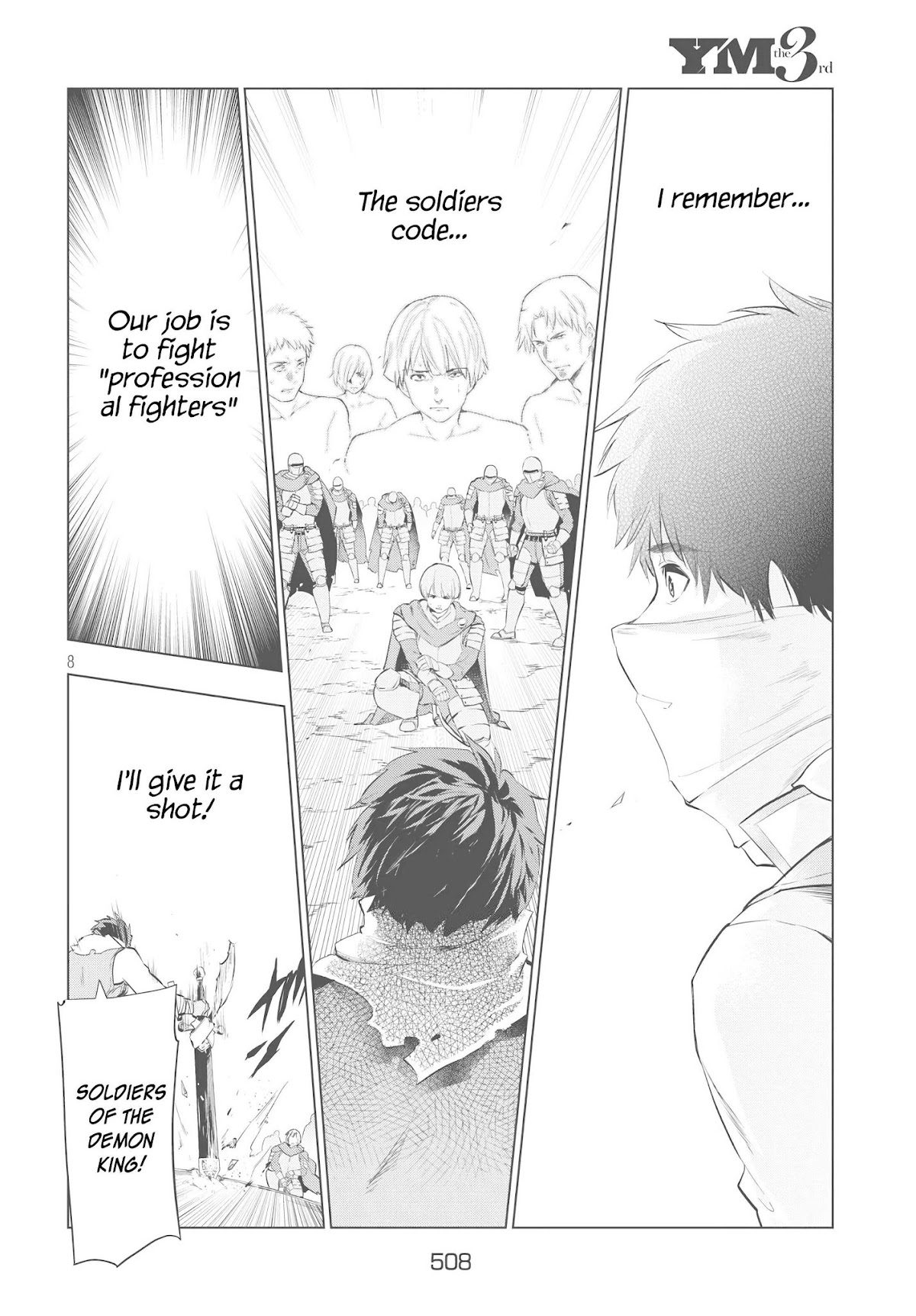 Kaiko sareta Ankoku Heishi (30-dai) no Slow na Second Life Chapter 6.1 page 8 - Chapter 6.1: Battle of Mines