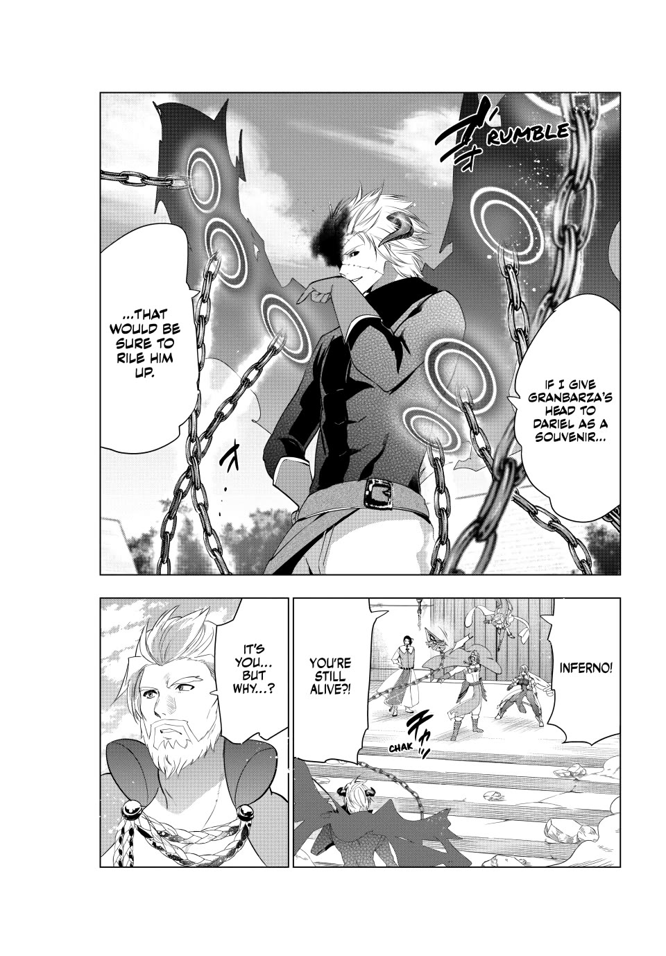 Kaiko sareta Ankoku Heishi (30-dai) no Slow na Second Life Chapter 61 page 1 - Chapter 61: The Demon King's Army vs. Abus