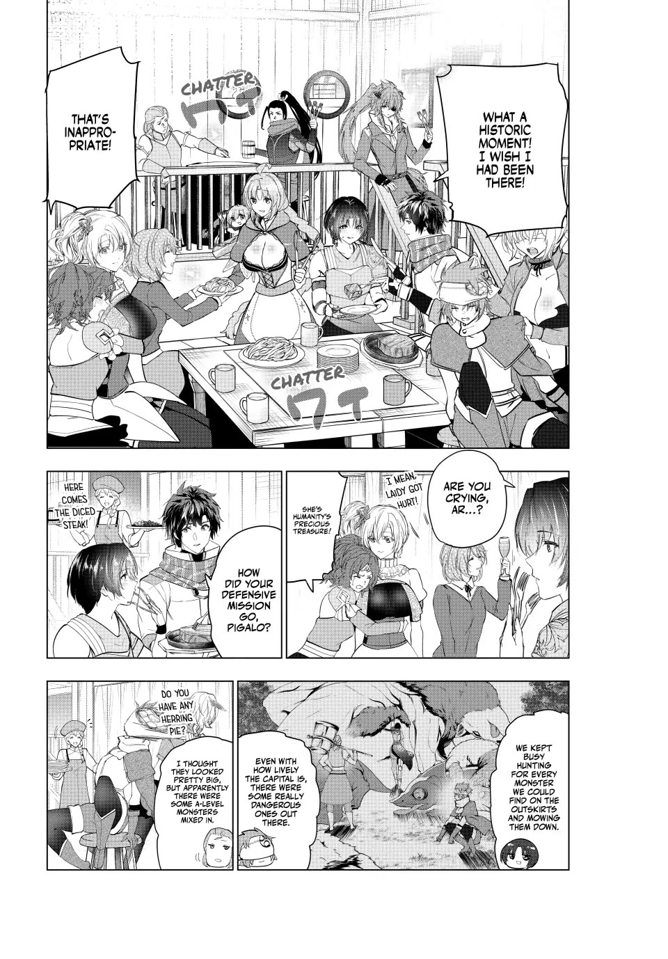 Kaiko sareta Ankoku Heishi (30-dai) no Slow na Second Life Chapter 66 page 12 - Chapter 66: Penalty and Pie Cutting