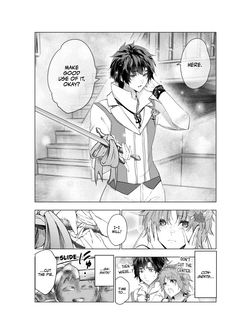 Kaiko sareta Ankoku Heishi (30-dai) no Slow na Second Life Chapter 66 page 33 - Chapter 66: Penalty and Pie Cutting