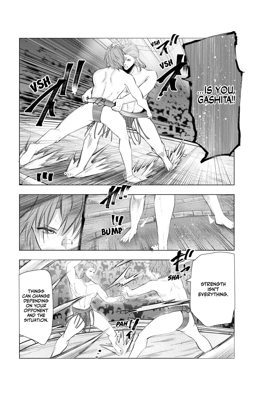 Kaiko sareta Ankoku Heishi (30-dai) no Slow na Second Life Chapter 68 page 12 - Chapter 68: Sumo