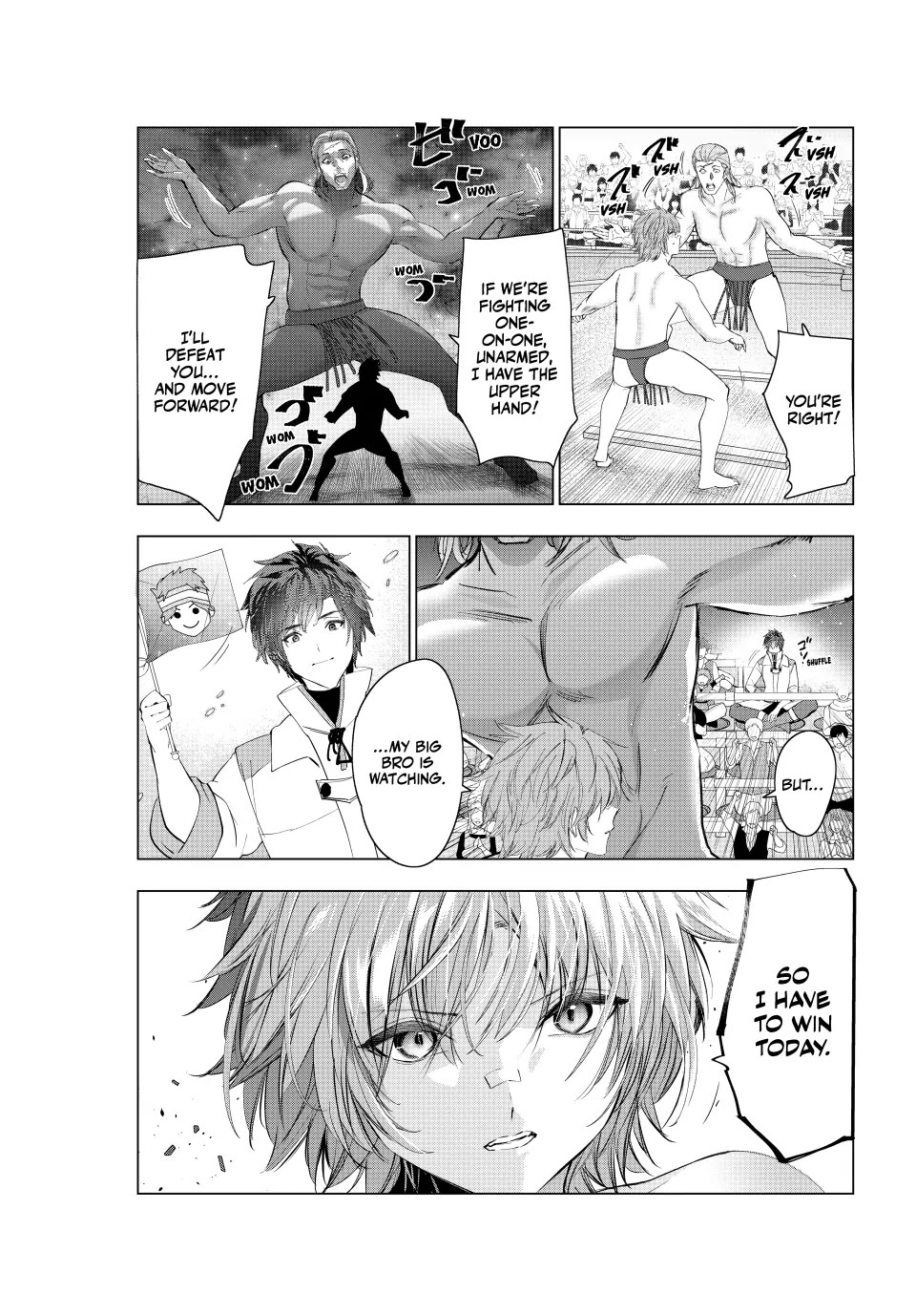 Kaiko sareta Ankoku Heishi (30-dai) no Slow na Second Life Chapter 68 page 13 - Chapter 68: Sumo