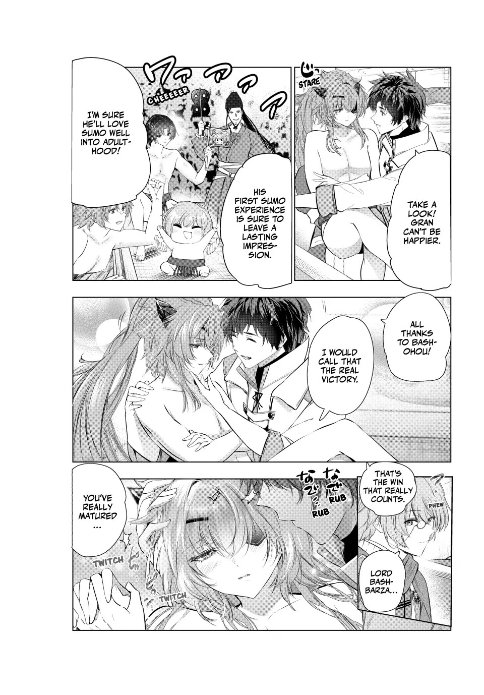 Kaiko sareta Ankoku Heishi (30-dai) no Slow na Second Life Chapter 68 page 23 - Chapter 68: Sumo