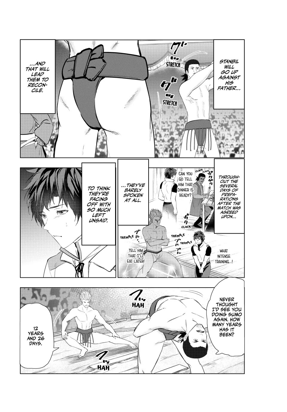 Kaiko sareta Ankoku Heishi (30-dai) no Slow na Second Life Chapter 68 page 28 - Chapter 68: Sumo