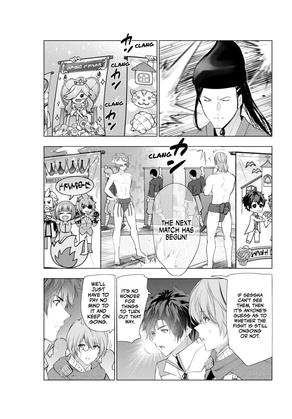 Kaiko sareta Ankoku Heishi (30-dai) no Slow na Second Life Chapter 68 page 9 - Chapter 68: Sumo