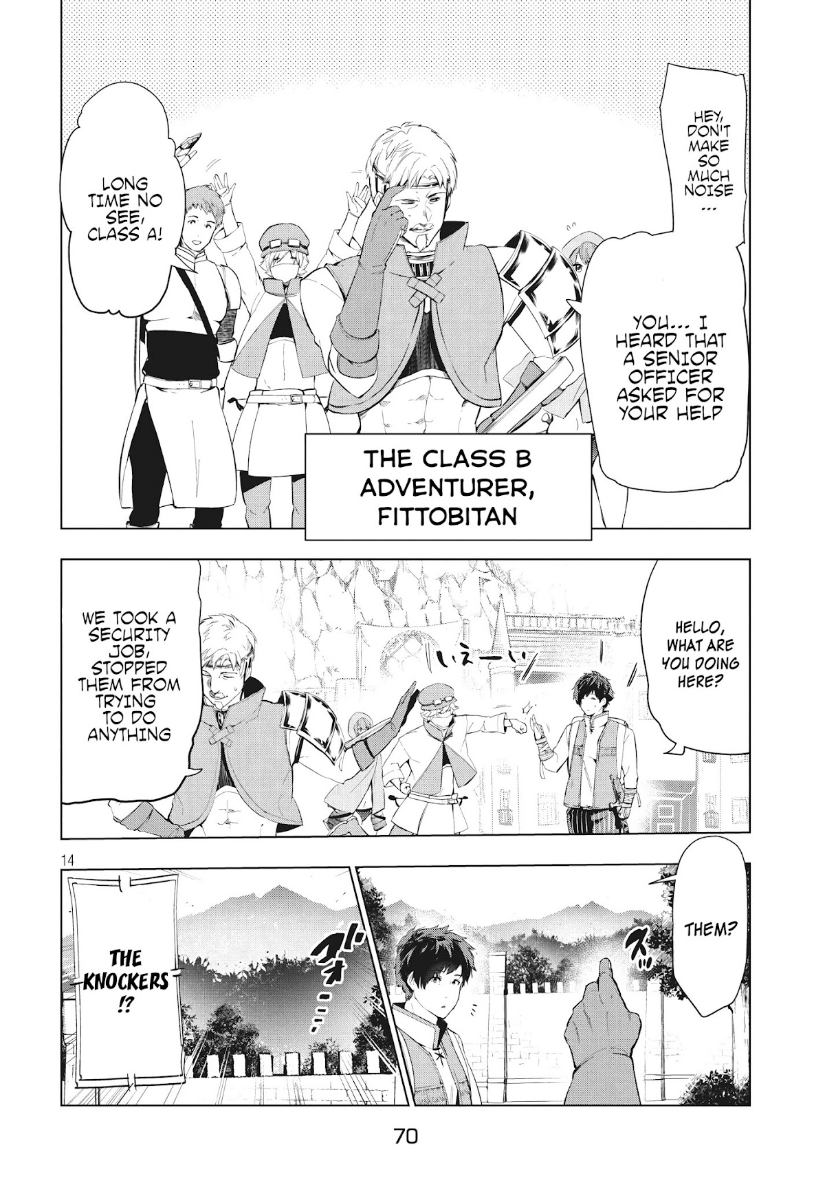 Kaiko sareta Ankoku Heishi (30-dai) no Slow na Second Life Chapter 8.1 page 14 - Chapter 8.1: Messenger of the mythril mine
