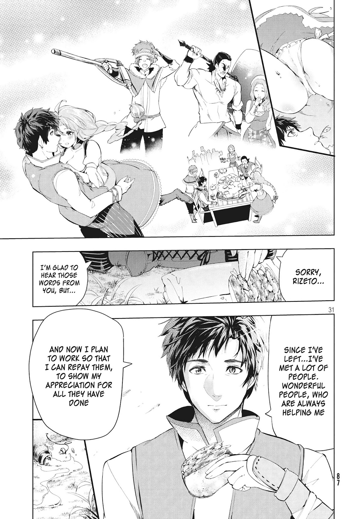 Kaiko sareta Ankoku Heishi (30-dai) no Slow na Second Life Chapter 8.2 page 12 - Chapter 8.2: Messenger of the mythril mine