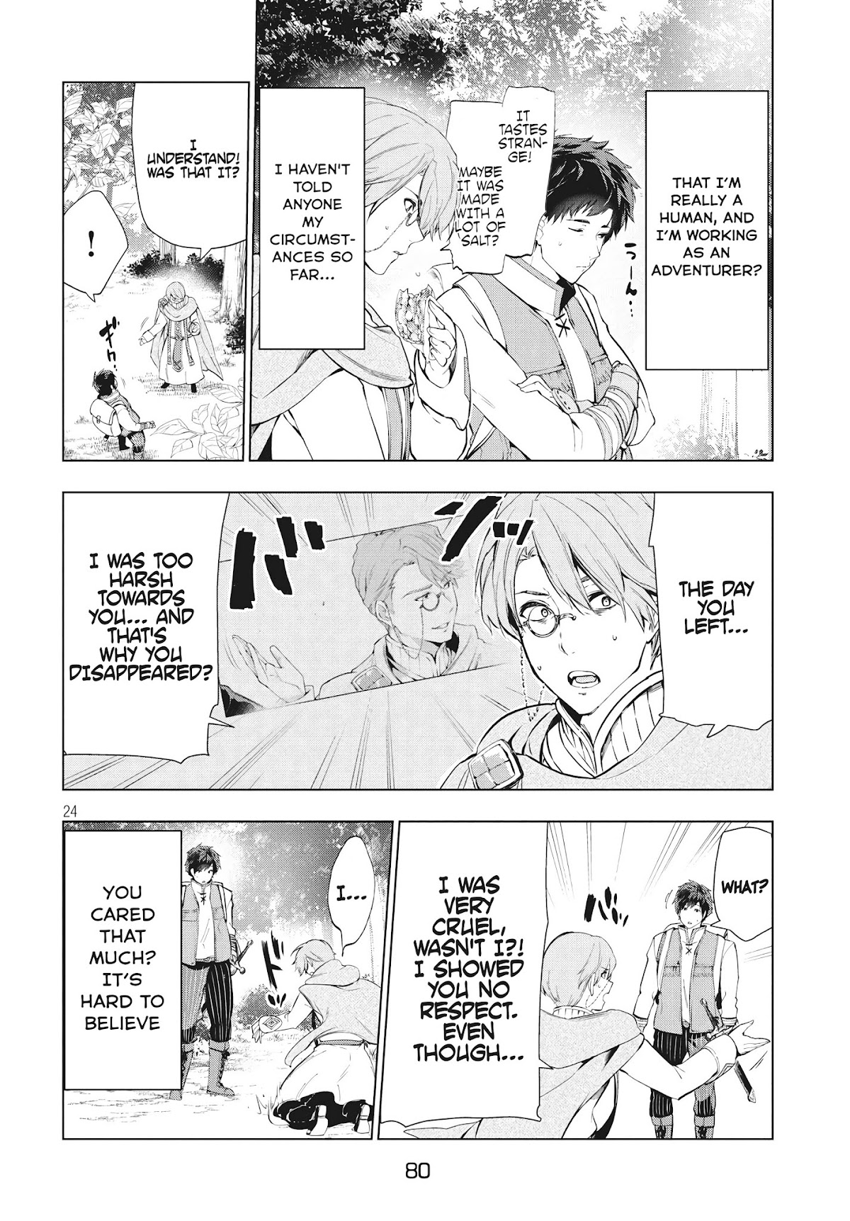 Kaiko sareta Ankoku Heishi (30-dai) no Slow na Second Life Chapter 8.2 page 5 - Chapter 8.2: Messenger of the mythril mine