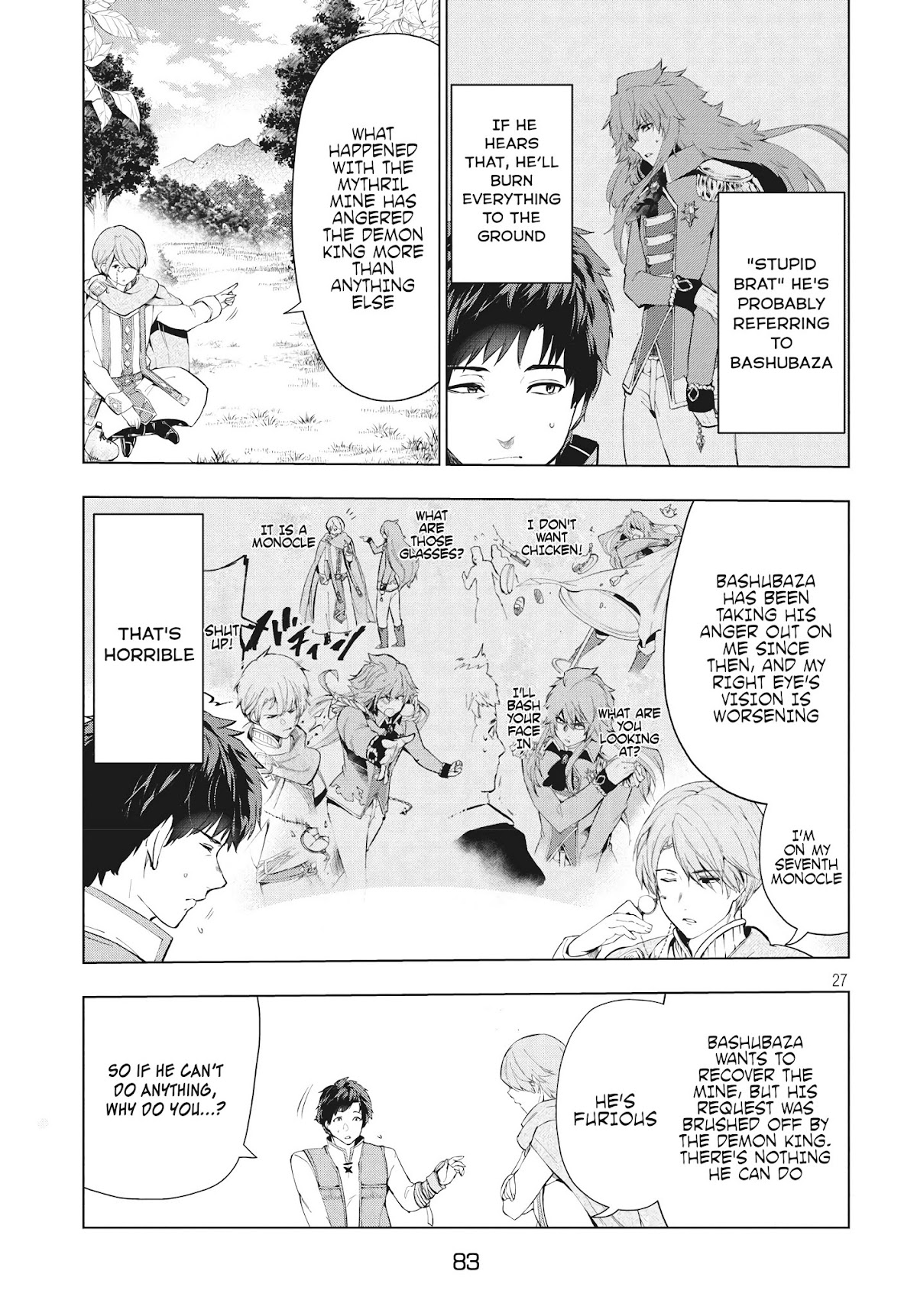 Kaiko sareta Ankoku Heishi (30-dai) no Slow na Second Life Chapter 8.2 page 8 - Chapter 8.2: Messenger of the mythril mine