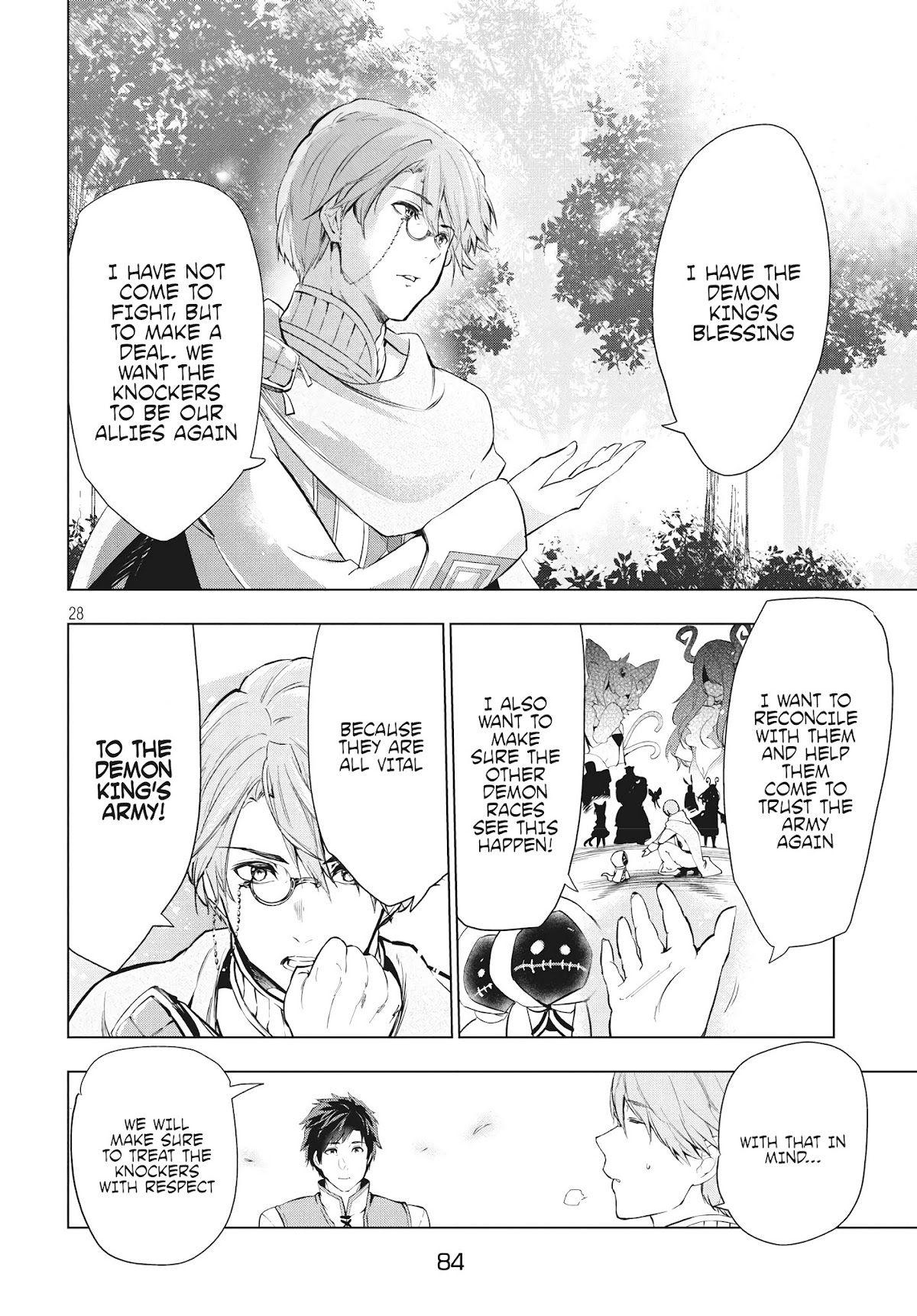 Kaiko sareta Ankoku Heishi (30-dai) no Slow na Second Life Chapter 8.2 page 9 - Chapter 8.2: Messenger of the mythril mine
