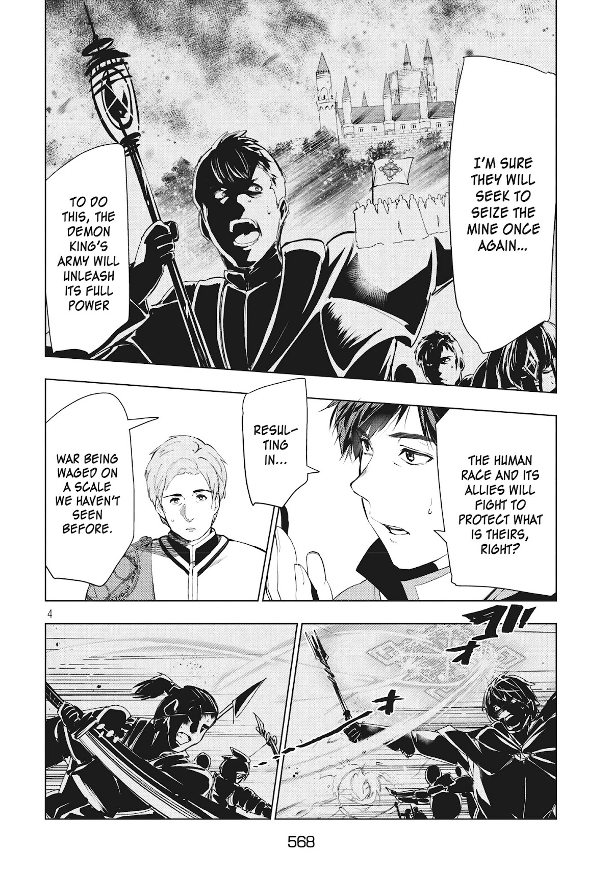 Kaiko sareta Ankoku Heishi (30-dai) no Slow na Second Life Chapter 9.1 page 5 - Chapter 9.1: The mythril negotiations