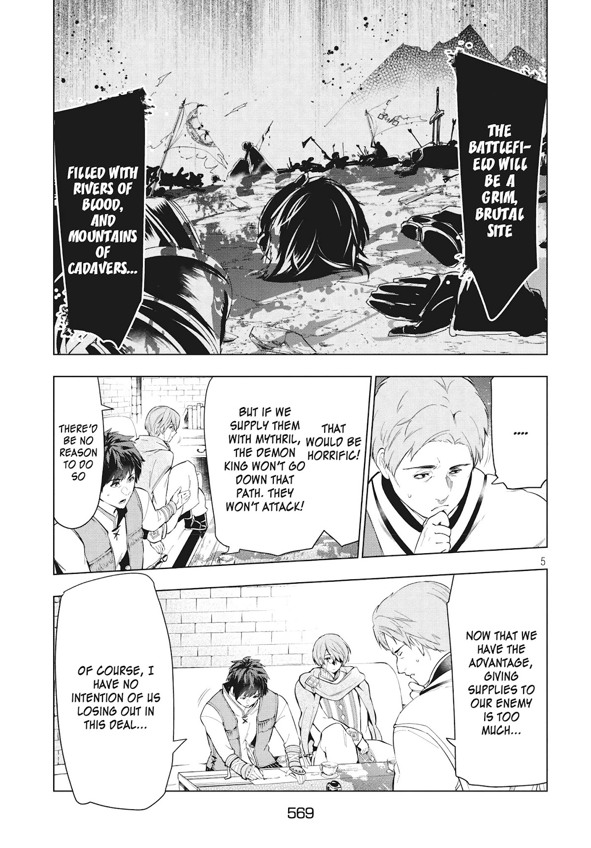 Kaiko sareta Ankoku Heishi (30-dai) no Slow na Second Life Chapter 9.1 page 6 - Chapter 9.1: The mythril negotiations