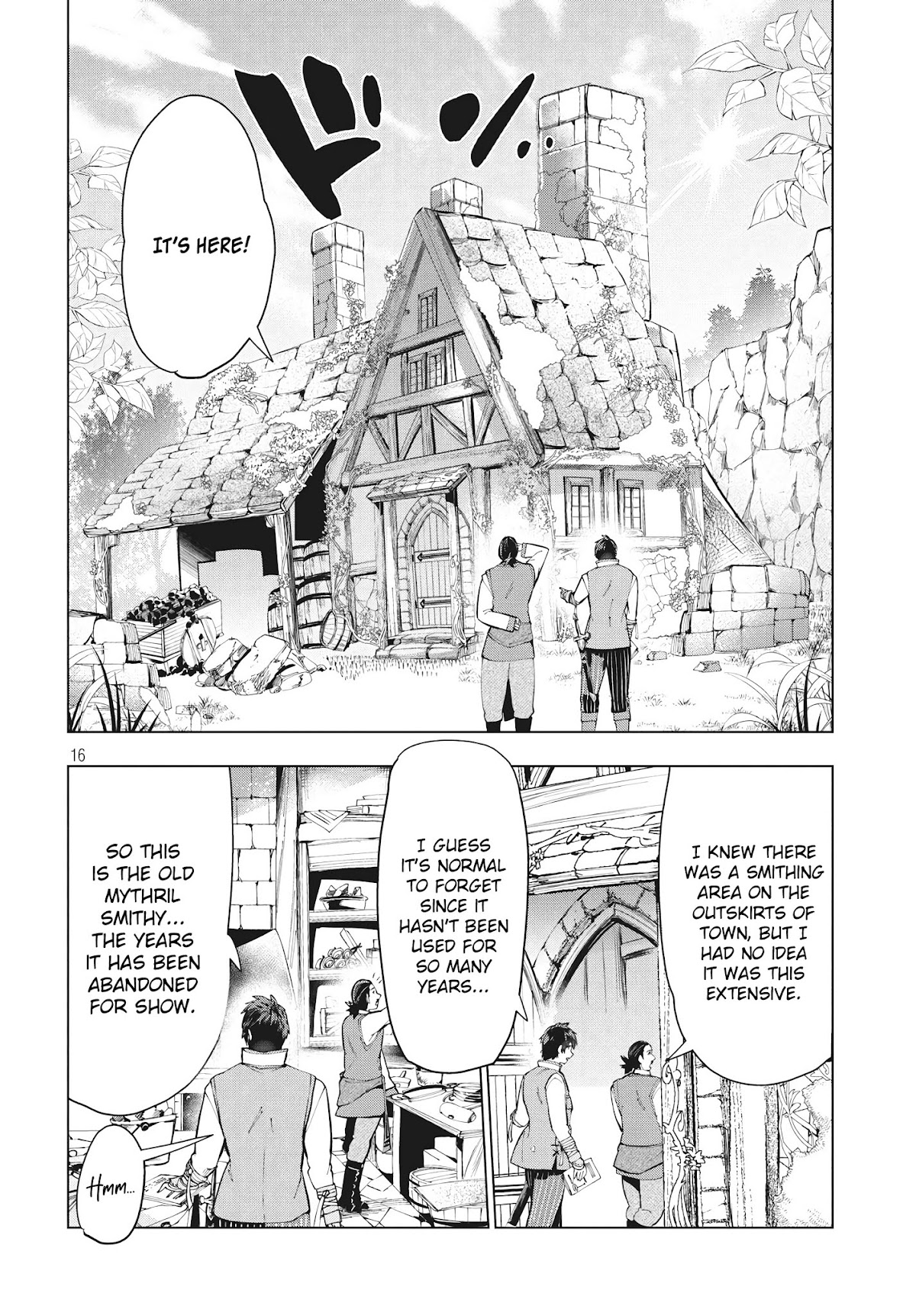 Kaiko sareta Ankoku Heishi (30-dai) no Slow na Second Life Chapter 9.2 page 4 - Chapter 9.2: The mythril negotiations